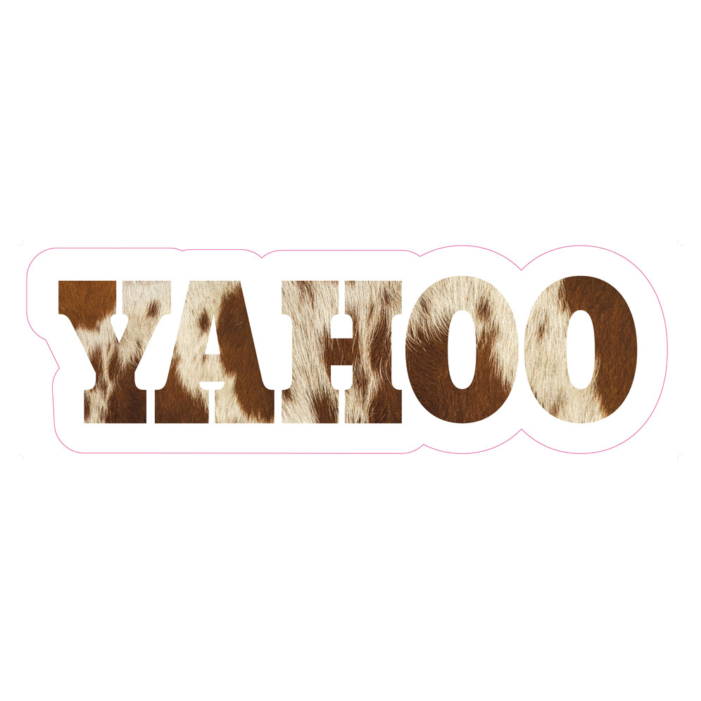 Picture of Yahoo Window Cling - COW