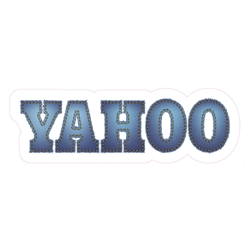 Picture of Yahoo Sticker - DENIM